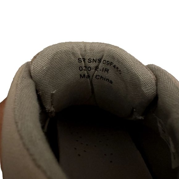 See Kai Run Girls Silver Sparkle and Pink Mid Top Velcro Sneakers Size 11 - Picture 7 of 8